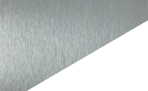 Titane Brossé<br/>1 face/1 face équilibrée blanc